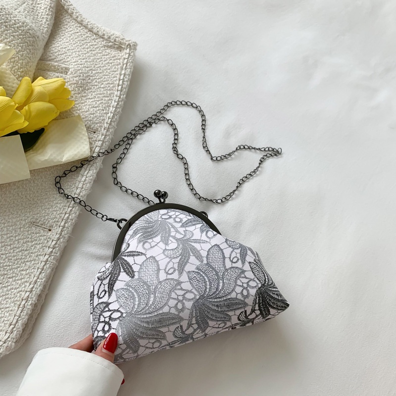 Túi Xách Mini Thiết Kế Mới Họa Tiết Thêu Cao Cấp Thời Trang Dành Cho Nữ