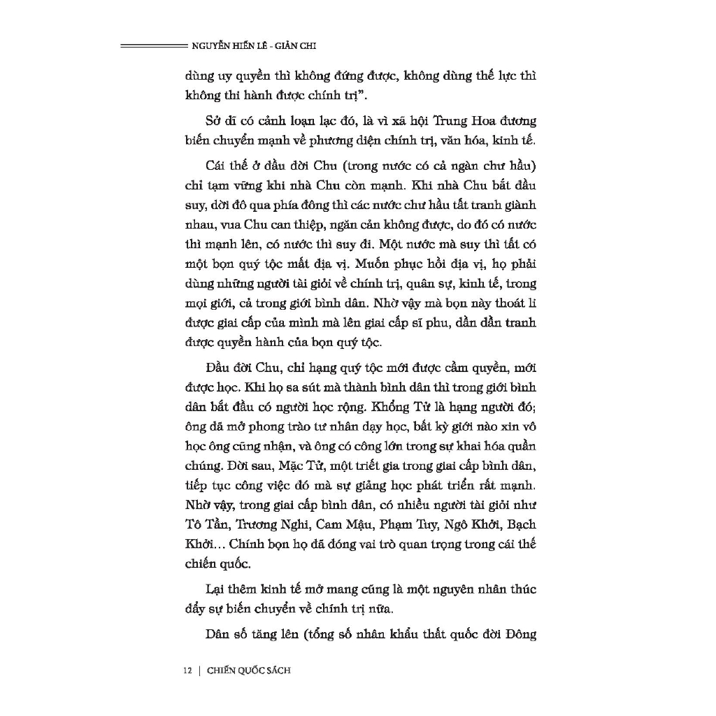 Sách - Chiến Quốc Sách - Nguyễn Hiến Lê