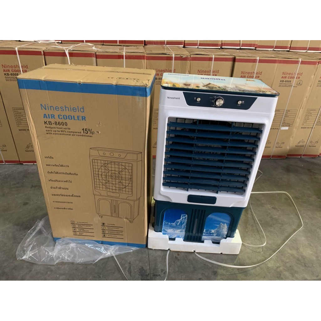 [ Công Nghệ Nhật Bản ] - Quạt Điều hòa không khí Nineshield KB-8600 - Quạt Hơi Nước Công Suất Lớn 80L - Bảo Hành 1 năm | BigBuy360 - bigbuy360.vn