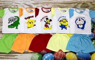 Combo 25 bộ cộc tay  cho bé