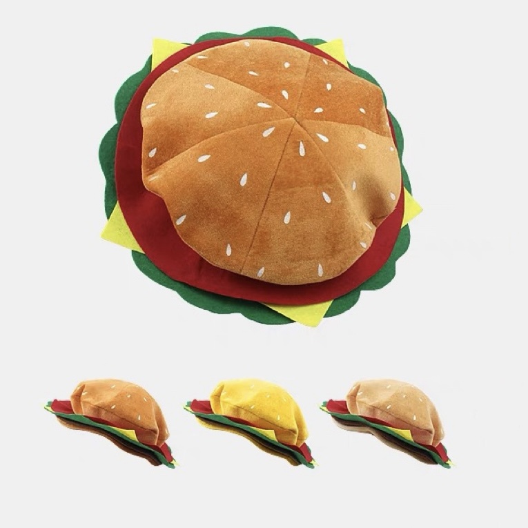 Mũ MG STUDIO hình hamburger