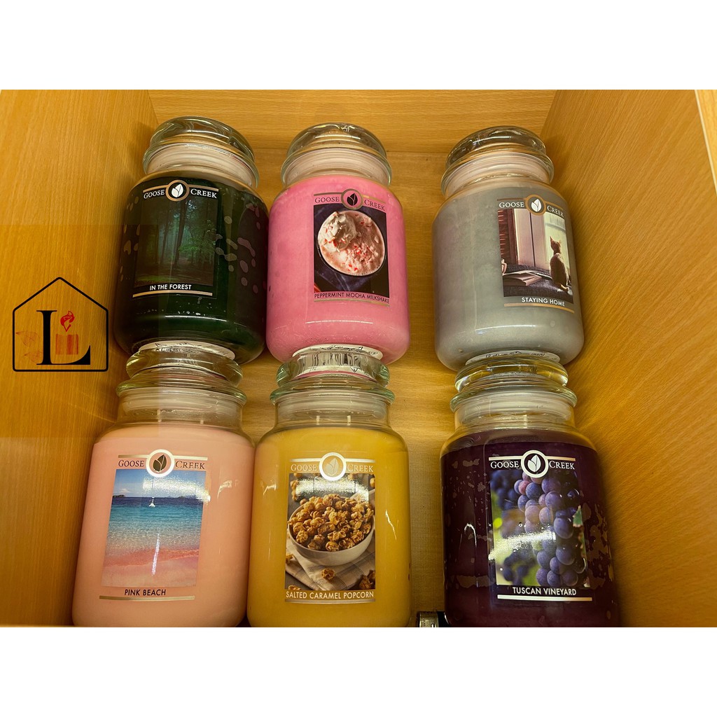 NẾN THƠM GOOSE CREEK 2 BẤC LARGE JAR 680GR HÀNG NHẬP MỸ CHÍNH HÃNG