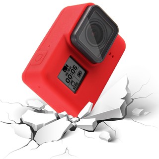 Vỏ silicon kèm nắp che cho máy GoPro Hero 5, GoPro Hero 6, GoPro Hero 7, GoPro new Hero 2018