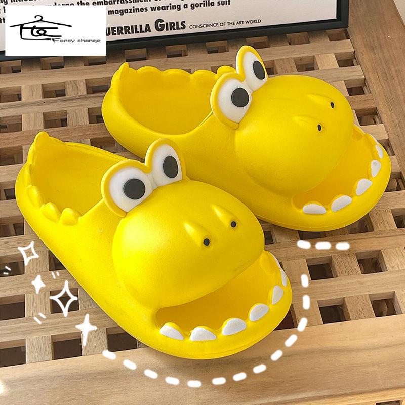 Dép Sandal Bít Mũi Đế Mềm Chống Trượt Chống Nước In Hình Hoạt Hình Dễ Thương