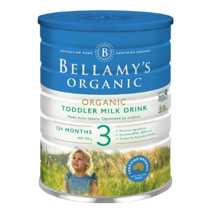 [ Mẫu Mới] Sữa Bellamy's Organic Số 3 - Số 1 -  Số 2 - 900g Úc - Date 2/2022