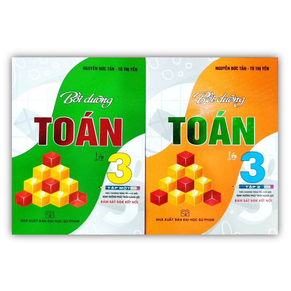 Sách - Combo Bồi Dưỡng Toán Lớp 3 - Tập 1 + tập 2 (Bám Sát SGK Kết Nối)