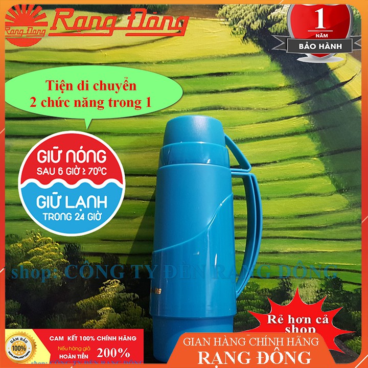 Phích nước giữ nóng và lạnh Rạng Đông 0,45 lít thời trang