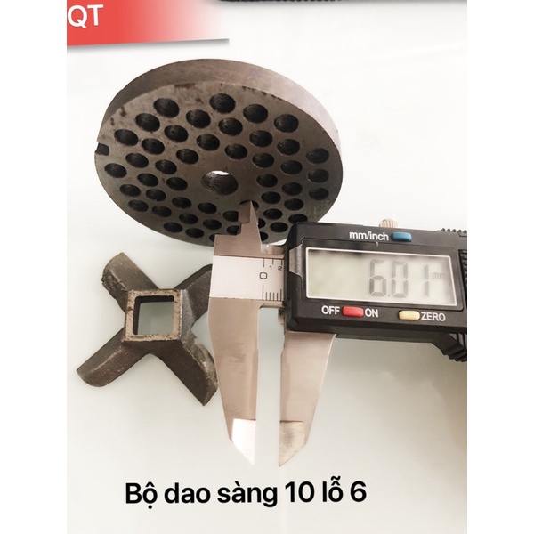 Bộ dao sàng cối đùn thịt 10 - Dao sàng cối 10