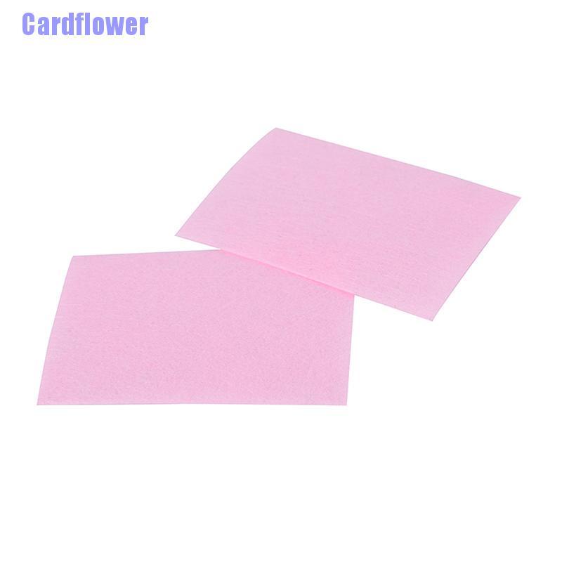 (Hàng Mới Về) Khăn Cotton Tẩy Sơn Móng Tay Không Xơ Vải Cardflower