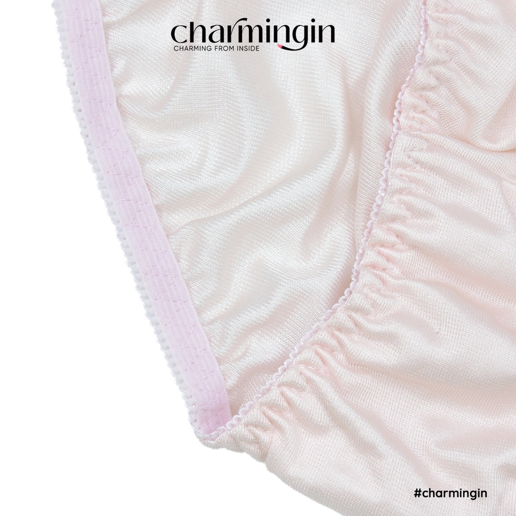 Quần lót dệt kim siêu mịn ren ruy băng dễ thương size M, L, 3L - QLDK0116