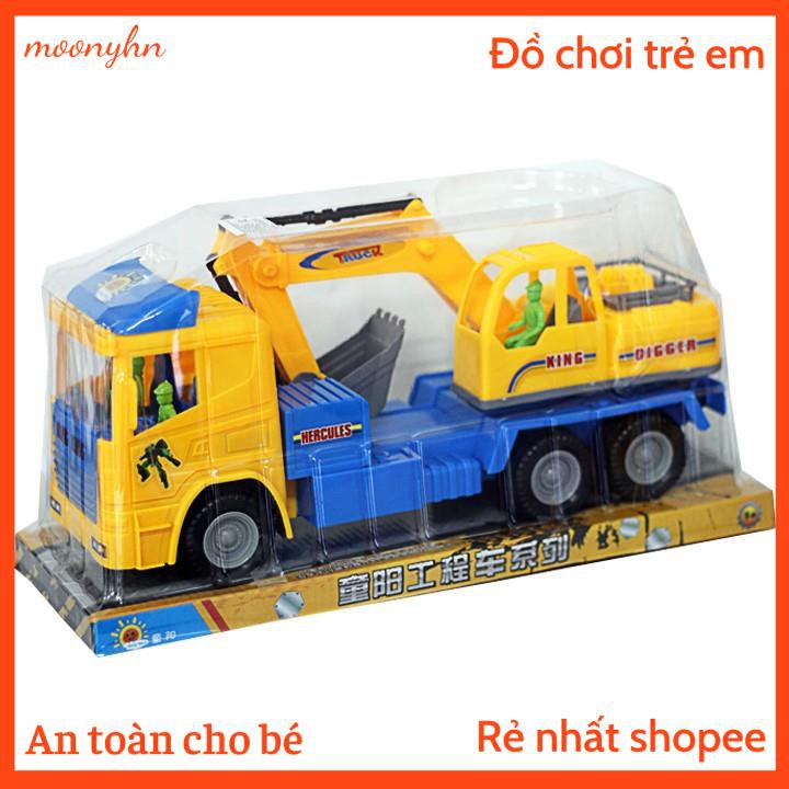 ĐỒ CHƠI MÔ HÌNH  XE VẬN TẢI CHỞ XE MÚC