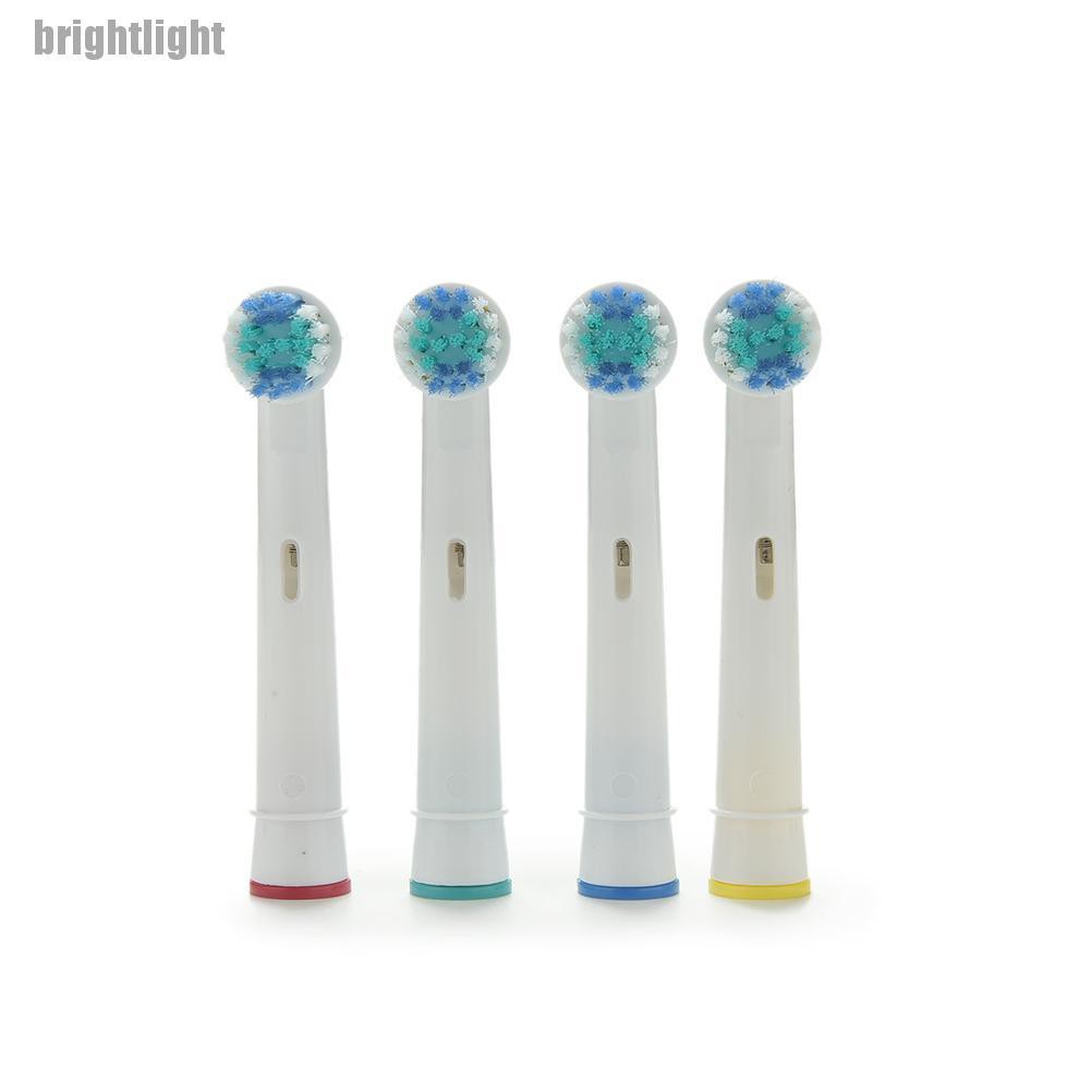 Set 4 Đầu Bàn Chải Đánh Răng Điện Eb17-4 Thay Thế Cho Braun Oral B