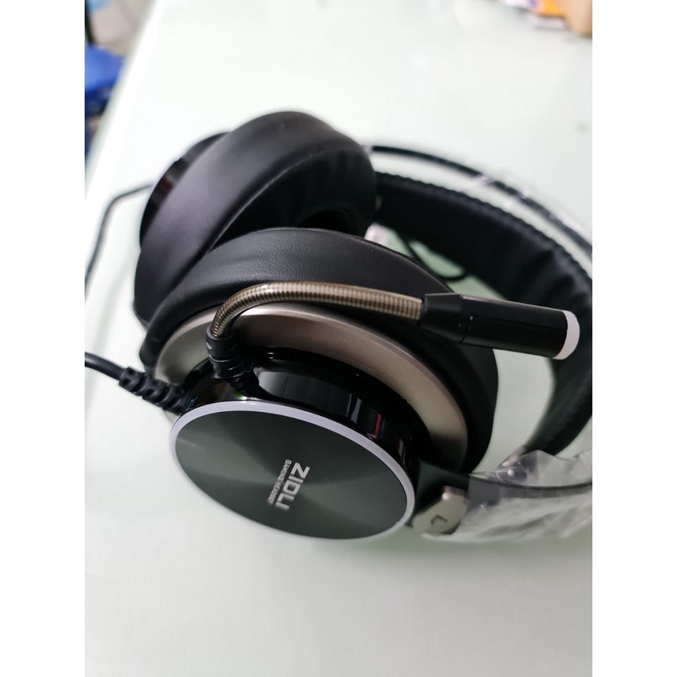 Tai nghe Zidli ZH20 7.1 Led RGB USB - Hàng Chính Hãng