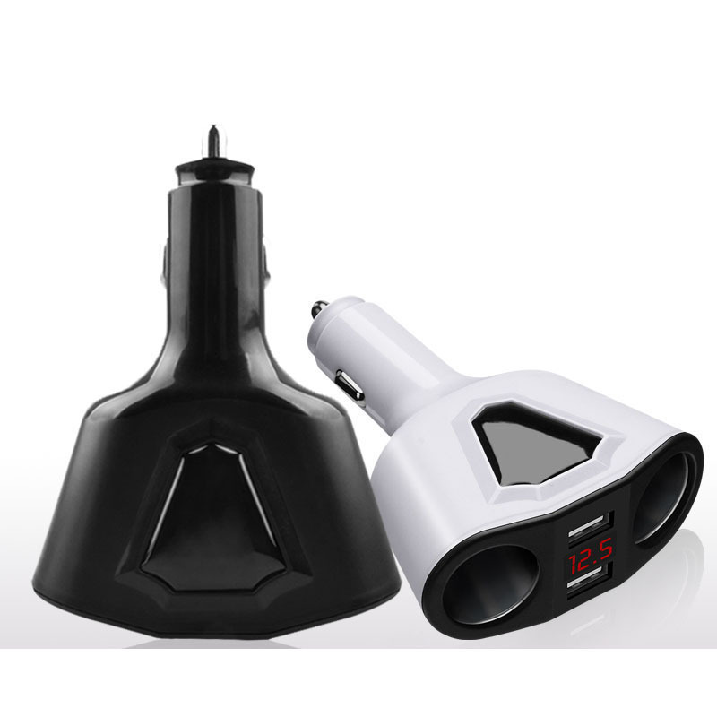 Tẩu chia sạc 12V-24V trên ô tô thành 2 cổng và 2 chân USB