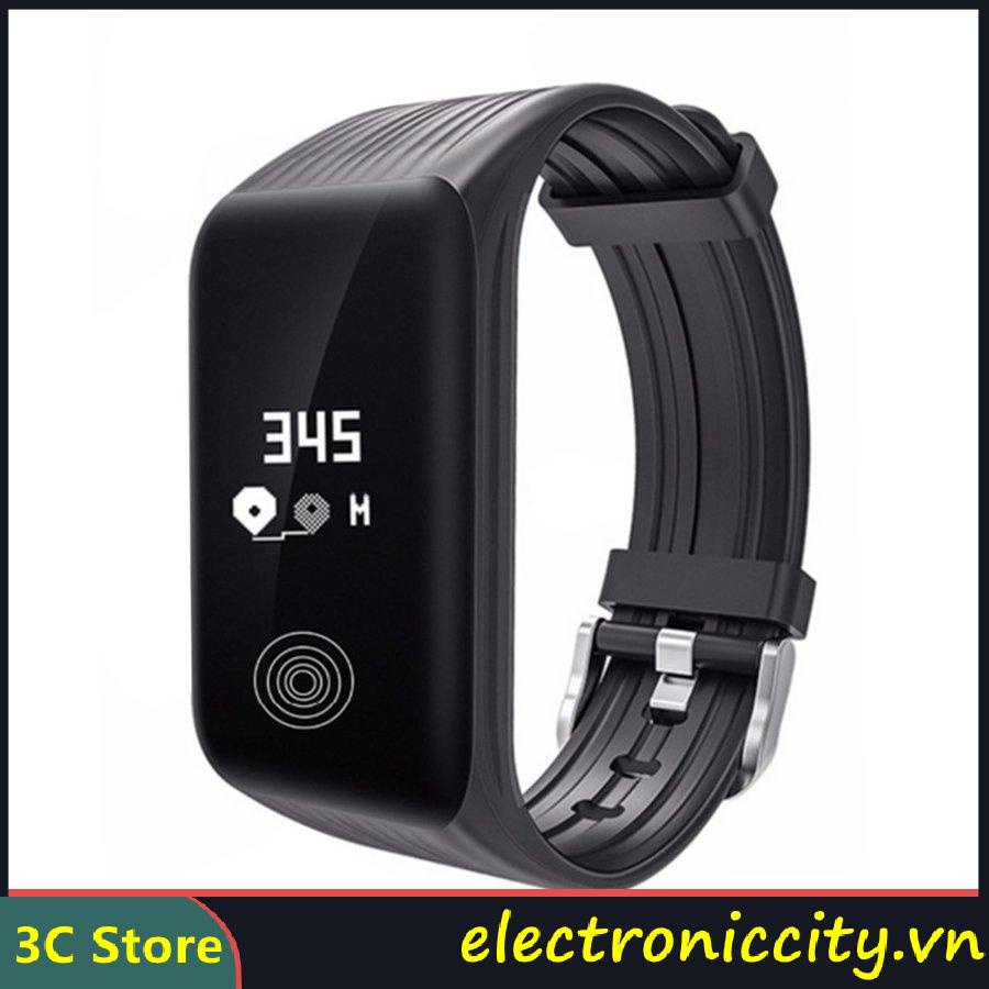 Đồng hồ thông minh K1 chống thấm nước có chức năng đo nhịp tim ELE-3C}