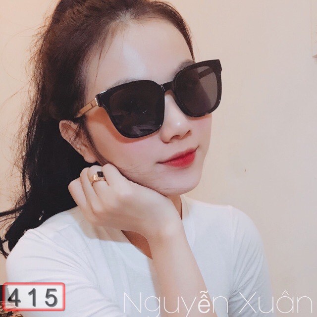 Kính Form vuông Nam Nữ 6035 Chất liệu hợp kim titan hàn quốc kiểu dáng hot trend