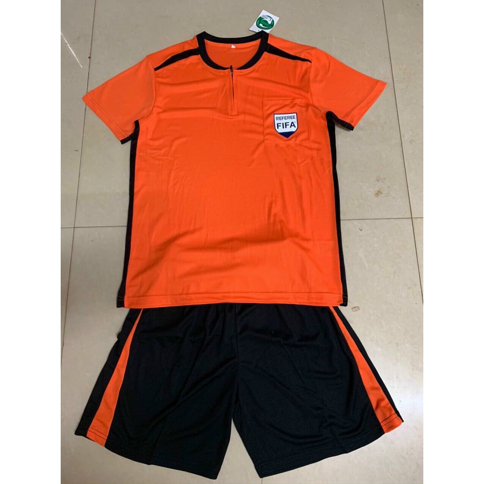 Bộ quần áo bóng đá dành cho trọng tài 4 màu,bộ thể thao hàng thun thái cao cấp