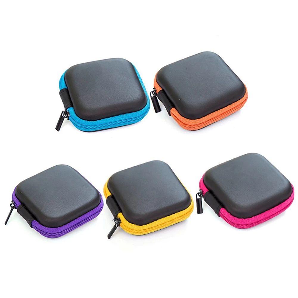 Túi Đựng Tai Nghe Mini Cứng Chống Rơi Có Khóa Kéo