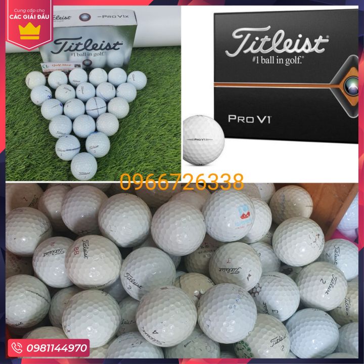 Bóng Golf Cũ - Bóng golf Titleist Pro V1 - bóng golf chuẩn chất lượng