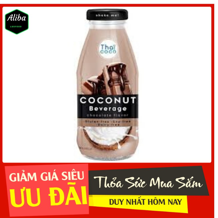 SỮA DỪA VỊ SO SO LA THAI COCO, HÀNG THÁI LAN NHẬP KHẨU, NGON TUYỆT,BỔ DƯỠNG