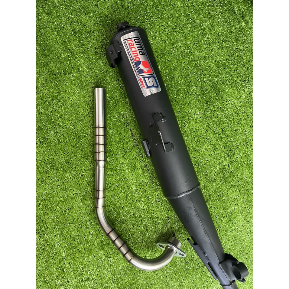Pô Exciter 135 Uma 2011 vá 2010 Móc Nỉ Hơi Ấm Full Cổ inox 304 Gắn Như Zin