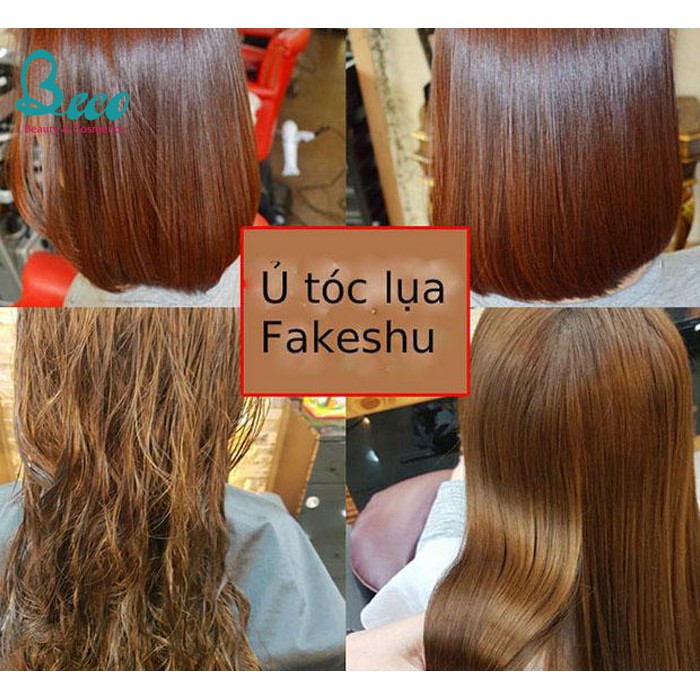 Hấp lụa tơ tằm phục hồi tóc Fakeshu Nhật Bản