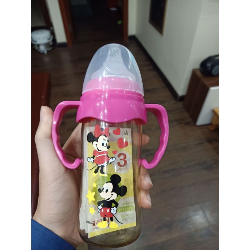 Bình sữa pi cổ rộng nội địa nhật 160ml/240ml