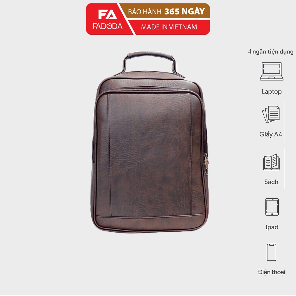 Balo công sở đựng laptop unisex FADODA FBA3