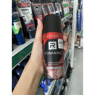 Xịt Ngăn Mùi Toàn Thân ROMANO Force 150ml