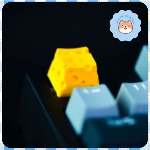 Keycap Cheese - Artisan Keycap dành cho bàn phím cơ - Profile SA / OEM