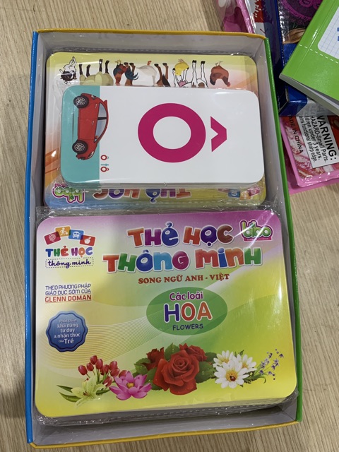 THẺ HỌC THÔNG MINH FLASH CARD BIBO 13 chủ đề