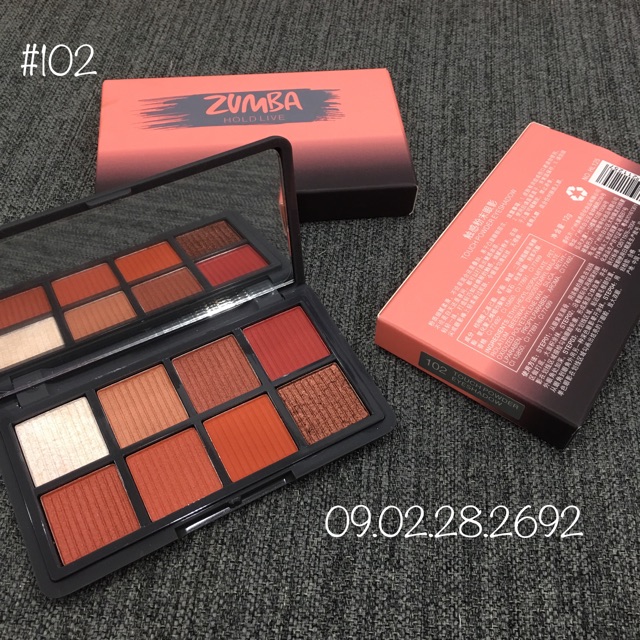 PHẤN MẮT - BẢNG MÀU MẮT ZUMBA HOLDLIVE 8 MÀU | BigBuy360 - bigbuy360.vn