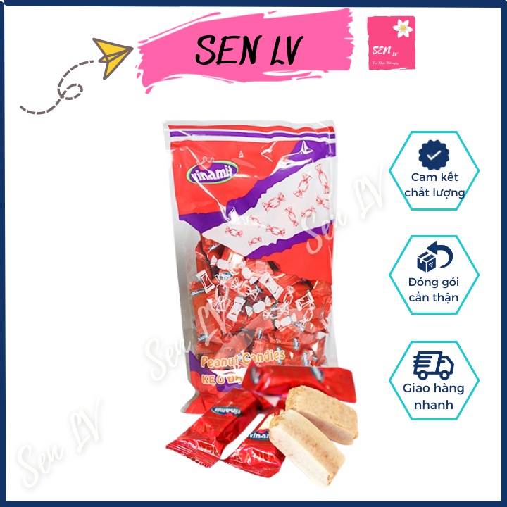 Kẹo bơ đậu phộng Vinamit 500g