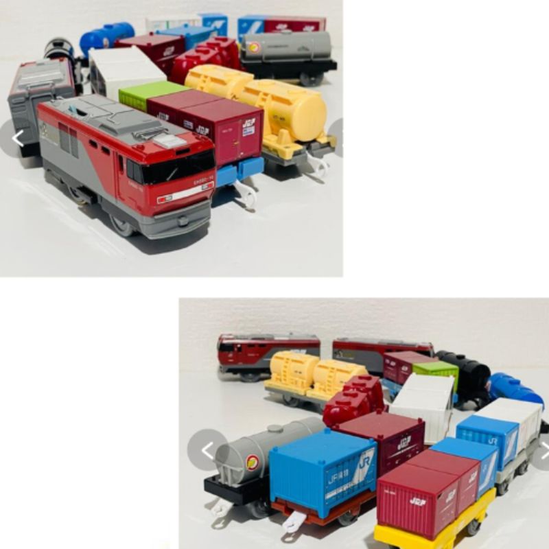 Bộ 12 toa Takara Tomy EH500 Kintaro với 2 toa tàu và 10 toa chở hàng full box hiếm