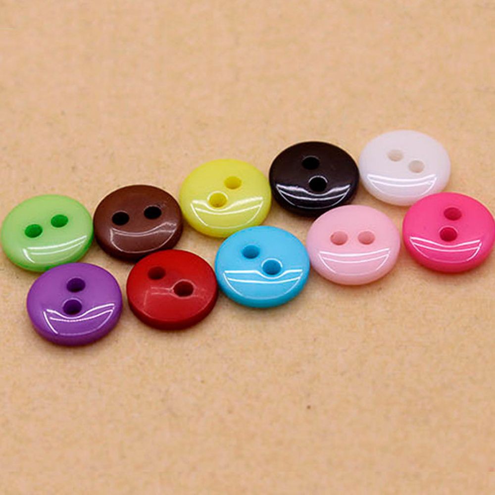 Set 100 nút áo kích thước 12.5mm 2 lỗ chuyên dụng