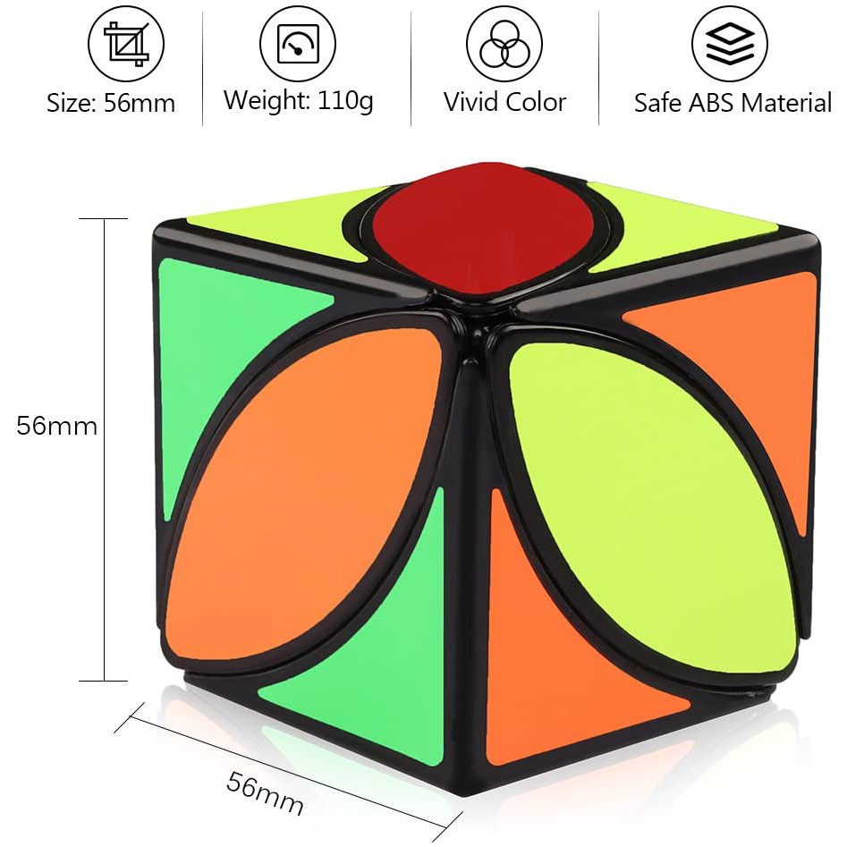 Rubik Biến Thể - Rubik Hình Lá Phong Phát Triển,Tư Duy,Trí Tuệ - Đồ Chơi Giảm Stress Cho Cả Người Lớn Và Trẻ Em
