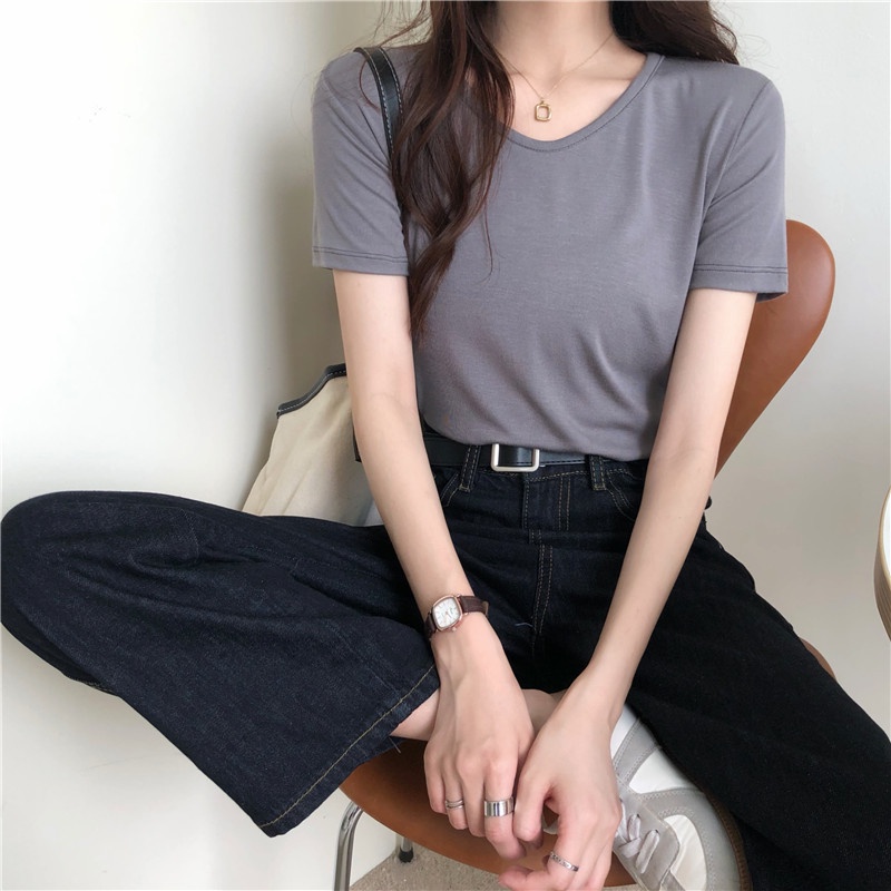 Thắt Lưng Thời Trang Hàn Quốc Đơn Giản Không Có Khóa Cho Nữ