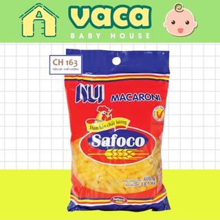 NUI ỐNG LỚN SAFOCO GÓI 400G DATE 2022