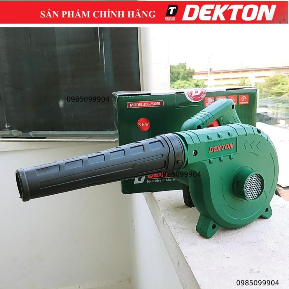 Máy thổi bụi hút bụi 750W chính hãng Dekton DK 750EB Rotor dây đồng Chỉnh tốc Dekton Total Ingco