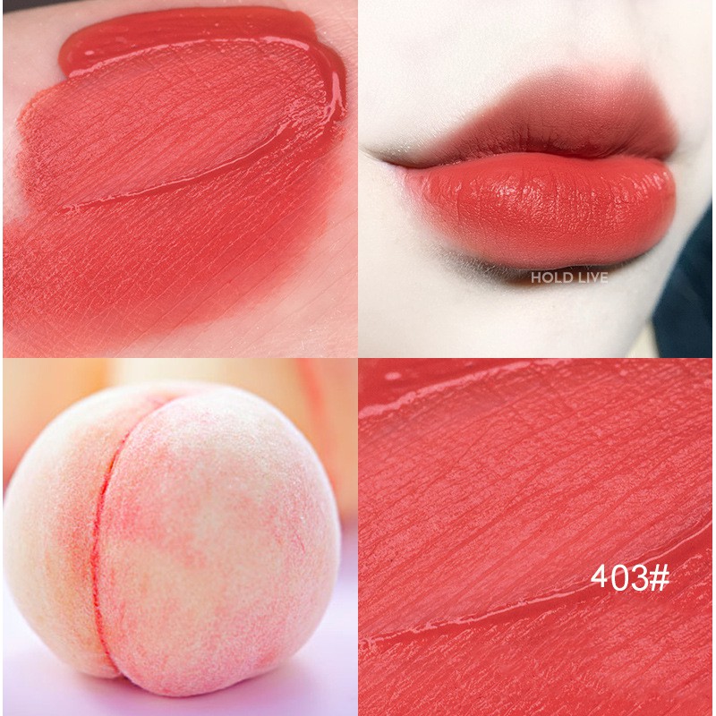 Son môi kem lì Hold Live Pro Air Mist Lip Glaze nắp vàng