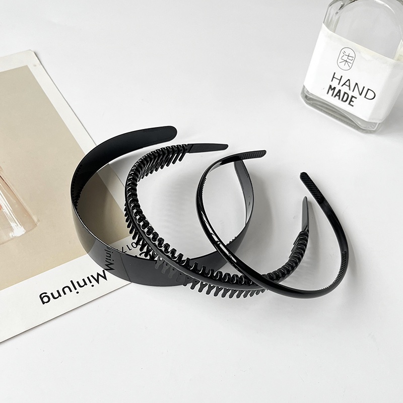 Set 3 Băng Đô Đen Thời Trang Cho Nam