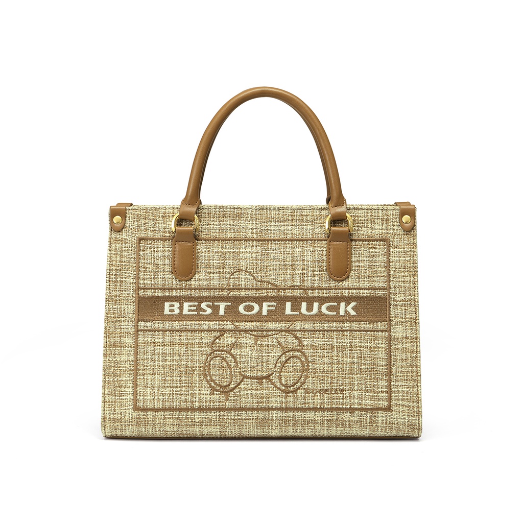 Túi xách nữ Nucelle to size lớn tote bag thời trang hàng hiệu đẹp Best of Luck 1171901 đi làm công sở
