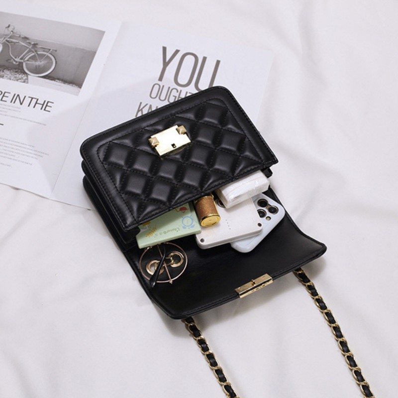 [Mã WAMT2405 giảm 10K đơn 0K] Túi Xách Nữ Trần Trám, Túi Đeo Chéo Nữ Hàng Dây Da Phối Xích SIXTEEN. | BigBuy360 - bigbuy360.vn