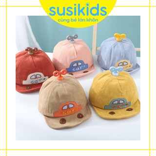 Mũ lưỡi trai nón hình ô tô ngộ nghĩn cho bé SUSIKIDS