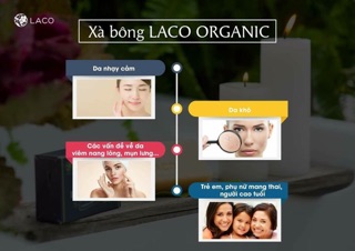 XÀ BÔNG TẮM ORGANIC LACO