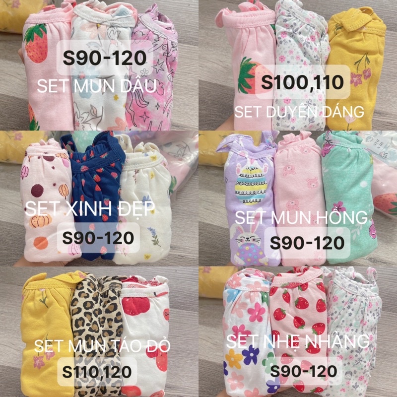 Mã xả set 3 bộ