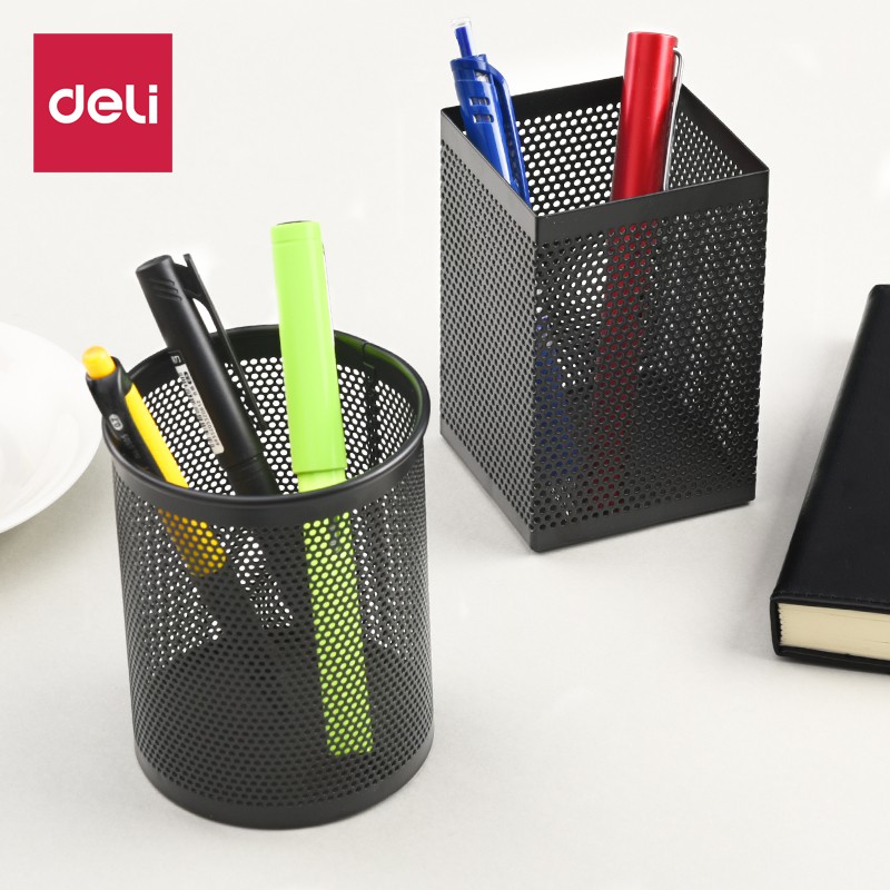 Ready stock_Delivery Round Pen Barrel Office Stationery Supplies Student Combination Creative Fashion Korean Version Of