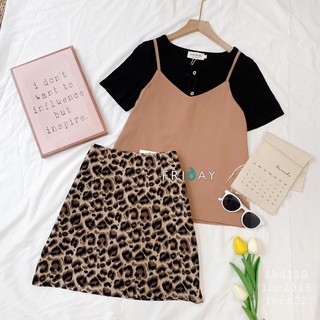 Áo hai dây chất liệu lụa mềm Friday