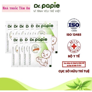 [ CAM KẾT CHÍNH HÃNG] Gạc rơ lưỡi DR PAPIE vệ sinh răng miệng cho bé