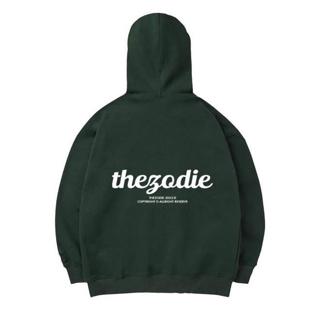 áo hodie THEZODIE/ Green army